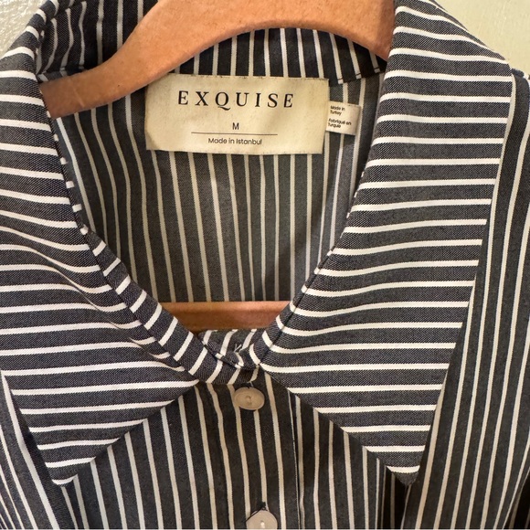 Anthropologie Tobie Dress by Exquise in Black and White, Med - Picture 3 of 7